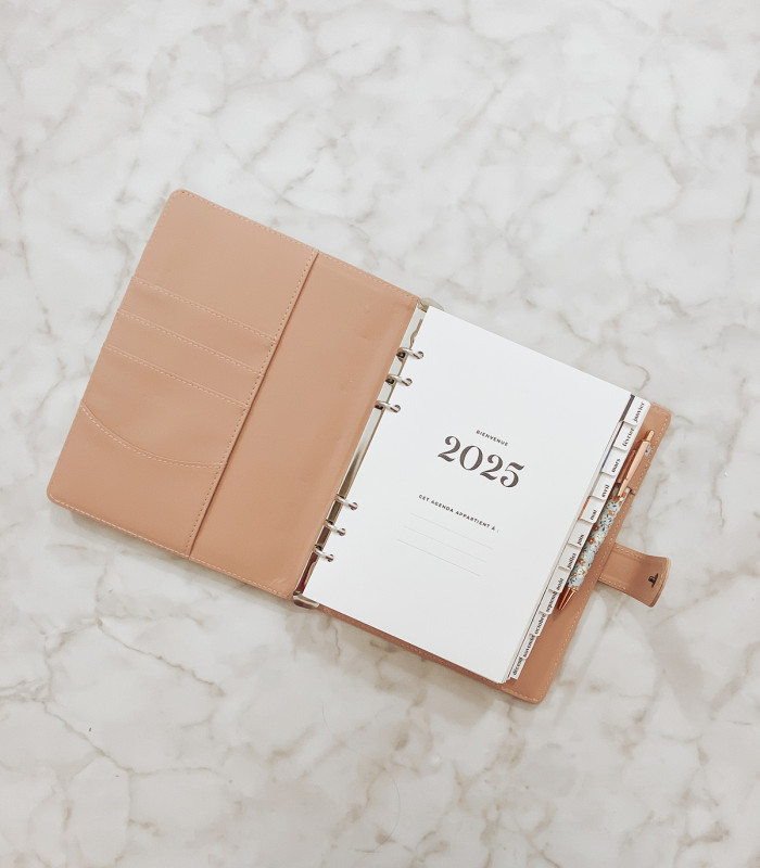 Agenda / Classeur à anneaux - Année 2025