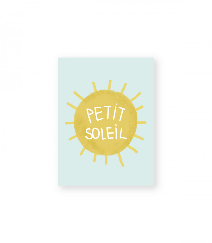 Affiche Enfant - Petit Soleil