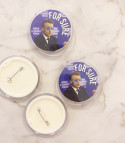 Badge Meme Emmanuel Macron "For Sure"