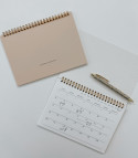 Agenda Mensuel A5 - 10 coloris