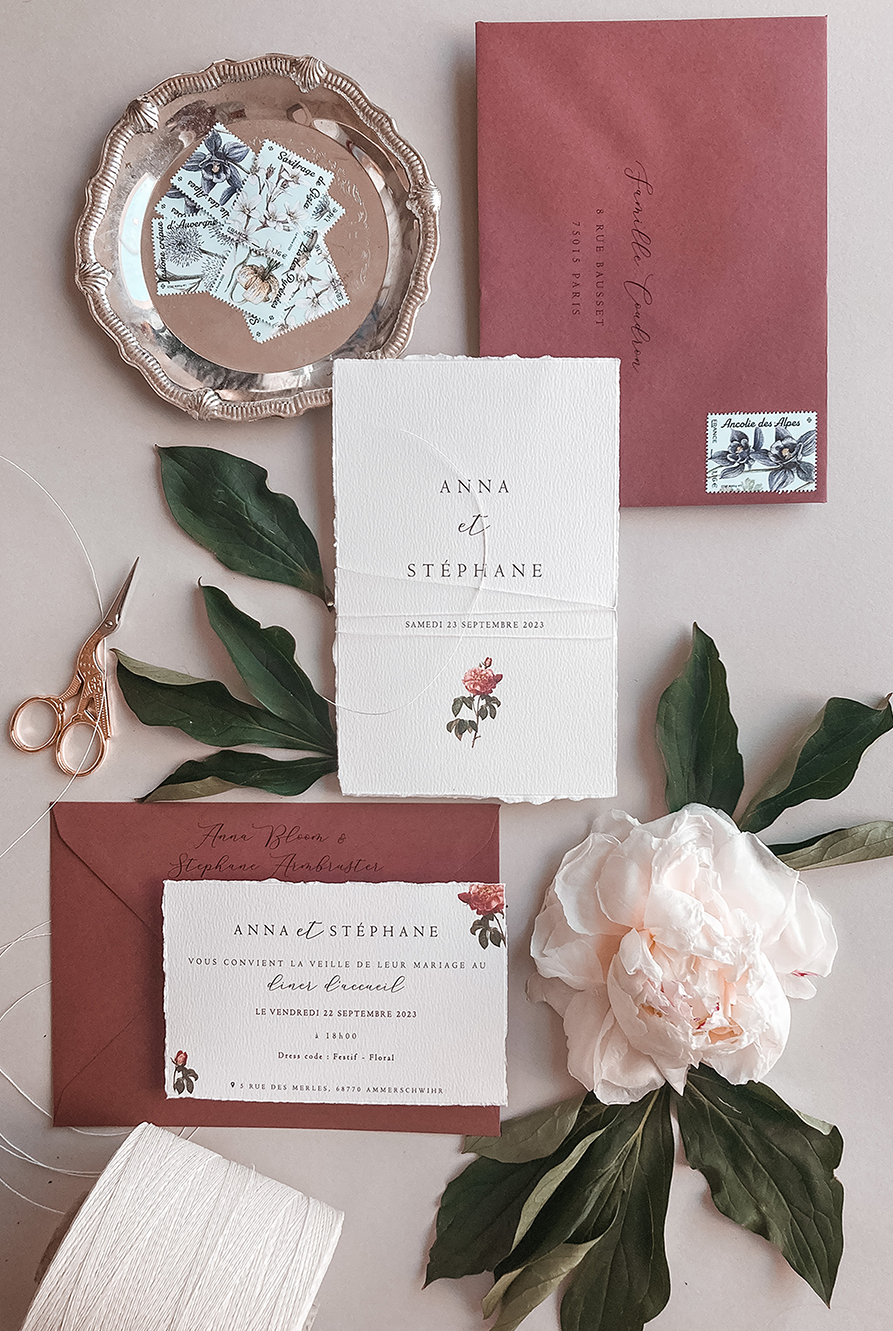 faire-part-mariage-pivoine-bordeaux-fleur-botanique-vintage_Interne